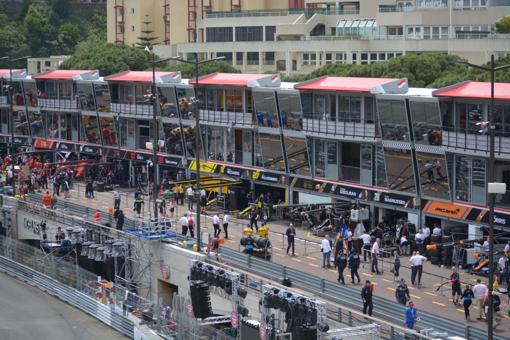 Stand d'écurie - Circuit de Monaco